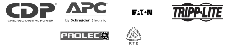 Logos Plantas de Luz, APC, CDP, EATON, Tripplitte, Prolec, RTE